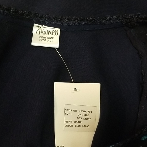 Highness NYC Beach Boho Dress Cover Up Sm/Lg OS - Picture 5 of 6